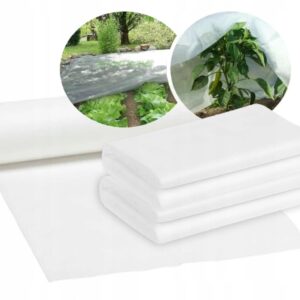 F & R Gartenvlies zur Abdeckung von Gemüsebeeten 21 g/m² I Gartenvlies wasserdurchlässig I Pflanzenvlies I Frostschutz Pflanzen Winter I Vlies Frostschutz I Pflanzenschutzfolie I 3,2 m x 20 m