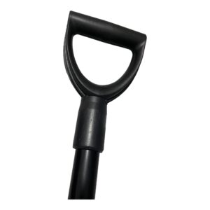 F & R Drainagespaten mit D-Griff, Spaten für Drainage- und Pflanzarbeiten, Bauspaten, Kabelspaten, Kanalspaten, Metallgriff mit Gummischutz, 127 cm Länge - Image 4