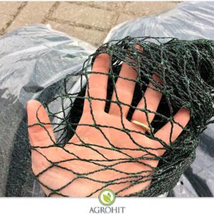 F & R Schutznetz für Teich, Obst & Gemüse, gegen Schmutz, Laub & Vögel, Engmaschiges Vogelschutznetz für Garten, Teichnetz, Gartennetz, 8 x 25 m (200 m²) - Image 4