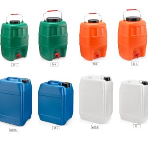F&R Trinkwasserkanister 10L lebensmittelecht I Kanister mit Hahn I Wasserkanister Camping I Wasserbehälter mit Hahn I Wassertank Camping Wasser Kanister 10 L - Image 4