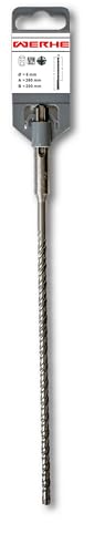 WERHE Betonbohrer SDS PLUS 6x260mm 10tlg. – Hammerbohrer für Beton und Ziegel – 4-Schneiden - Image 8