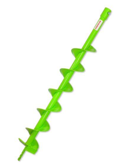 WERHE Erdbohrer 120mm — Profi-Vollstahl Erdbohrer für Bohrhammer