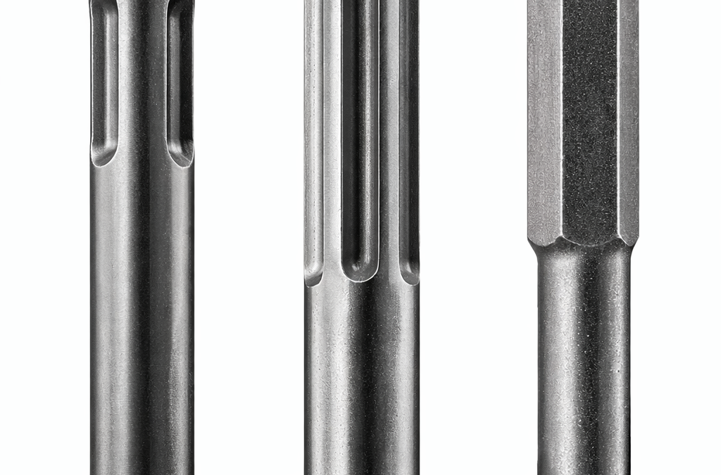 SDS Plus, SDS Max und HEX Aufnahme im Vergleich — Unterschiede erklärt