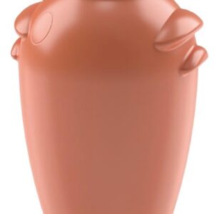 Ondis24 Regenspeicher Regentonne Regenwassertonne Wasserbehälter Wasserspeicher Amphore Terracotta 350L aus Kunststoff mit 2 Entnahmestellen (350 Liter)