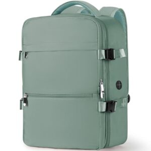 WOUIYO Für Ryanair Handgepäck 40x30x20 40x20x25 Rucksack Handgepäck Flugzeug Klein Reiserucksack Tasche Anti-Diebstahl Ryanair Rucksack 40x30x20 Travel Backpack Untersitz für Damen, Herren