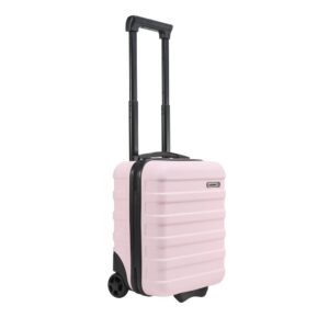 Cabin Max Anode Hardscalen Handgepäck Trolley-Koffer für Untersitz, 24 l, Wizz Air 40x30x20cm, (Rosa, 40 x 30 x 20 cm)