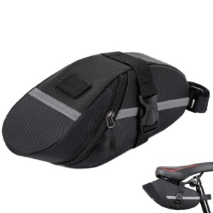 Generisch Rennrad-Satteltasche, Untersitz-Fahrradtasche - Reflektierende Fahrrad-Werkzeugtasche | Fahrradsitztasche aus Oxford-Stoff mit hoher Kapazität, wasserdicht für Fahrradwerkzeug