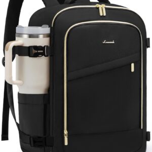 LOVEVOOK Ryanair Handgepäck 40x30x20, 24L Travel Handgepäck Rucksack für Damen und Herren, Ryanair Rucksack Mit Anti-Diebstahl Tasche, Reiserucksack Cabin Bag für Eurowings, Wizz Air