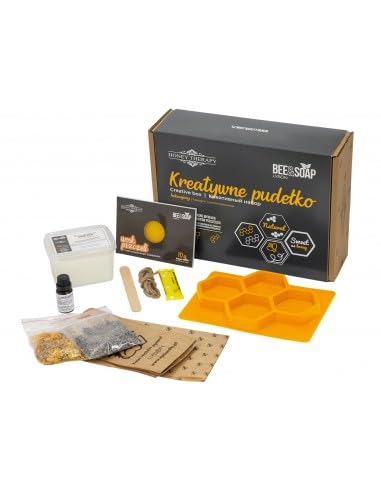 LYSON -Set zum Seife selber machen kreative Seife herstellen bastelset seifenherstellung handgemachte Seife verschenken seife gießen Bastel-Set zum Seifen herstellen für Kinder Erwachsene Hexagon