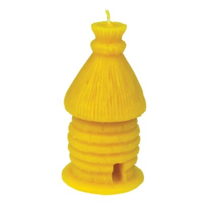 LYSON Kerzengießform Silikonform Die Bienenbeute Höhe 9,5cm für Bienenwachskerzen Aromatherapie Kerzen 3D Giessform zur Kerzenherstellung Bienenwachskerzen gießen Geschenkidee wiederverwendbar