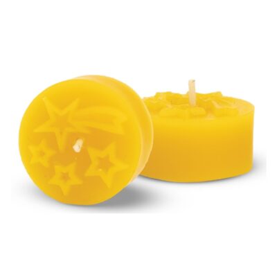 LYSON Kerzengießform Silikonform Teelicht Stern von Bethlehem Höhe 1,8 cm Silikon Kerzenform für Sojawachs Bienenwachs Gips Seifer Aromatherapie Kerzenherstellung Bienenwachskerzen Geschenkidee