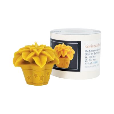 LYSON Kerzengießform Silikonform Stern von Bethlehem Höhe 8,5 cm Silikon Kerzenform für Sojawachs Bienenwachs Gips Seifer Aromatherapie Kerzenherstellung Bienenwachskerzen Geschenkidee