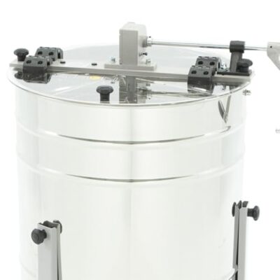 LYSON 4-Waben Honigschleuder Diagonalschleuder Ø500 Manuelle Honeyextractor Tangentialschleuder mit Handantrieb für 4 Rähmchen LN, WL Edelstahl Imkerei Bienenzüchter MINIMA LINE - Image 10