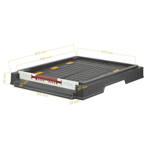 LYSON Bodenplatten Boden für Dadant Flachboden Bodenschiedplatte Kunststoffboden Hygienischer Bienenbeutensystem OPTIMA LINE Imkerei Beuten Bienen Bienenstock - Image 3