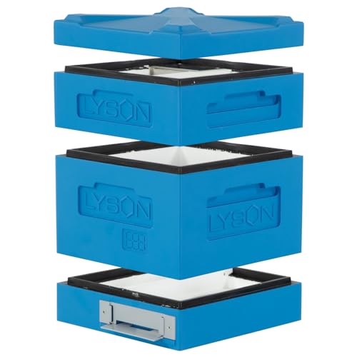 LYSON Fütterungsgerät für Mini-Bienenstock Dadant CLASSIC für Modulrahmen, lackiert (blau) - Image 3