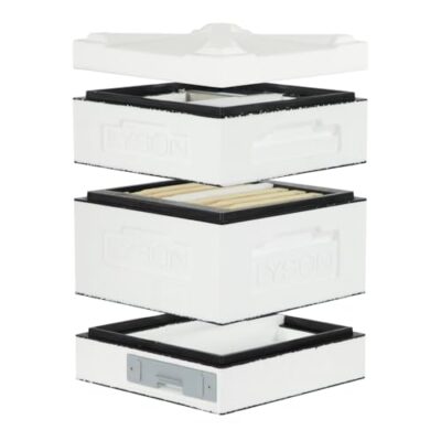 LYSON Fütterungsgerät für Mini-Bienenstock Dadant CLASSIC für Modulrahmen, unlackiert - Image 4