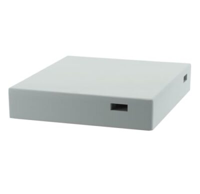 LYSON Hoher Außendeckel für Bienenstock Bienenbeute Optima Styropor Dadant Blatt Langstroth (GRAU) mit Belüftung, Höhe 97mm - Image 3