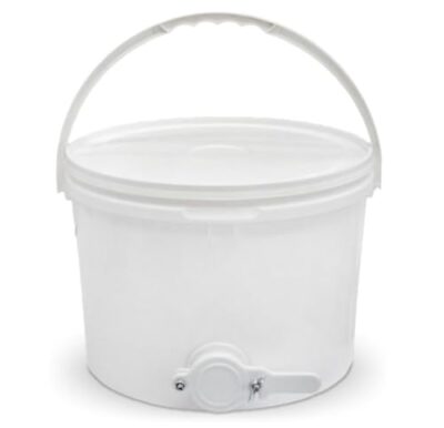 LYSON Honig Abfüllbehälter 11,3L Abfüllkübel Abfülleimer mit Kunstoff Honigernte Schleudern Hobbock Imkereibedarf Imkerzubehör Imkerei Bienen mit Deckel - Image 3