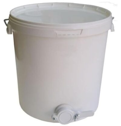 LYSON Honig Abfüllbehälter 17,7L Abfüllkübel Abfülleimer mit Kunstoff Honigernte Schleudern Hobbock Imkereibedarf Imkerzubehör Imkerei Bienen mit Deckel - Image 3