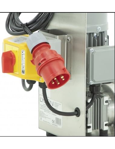 LYSON Honigpumpe Saug- und Druckpumpe 400V /0,37KW, Rotormodul Kompakte Version zum Pumpen von Honig und Sirup Effizienz – bis zu 900 l/Stunde. - Image 5