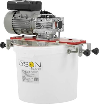 LYSON Honigrührgerät auf Basis eines Polypropylen-Eimers mit einem Fassungsvermögen von 17,7 l / ~25 kg, 230V – OPTIMA - Image 10