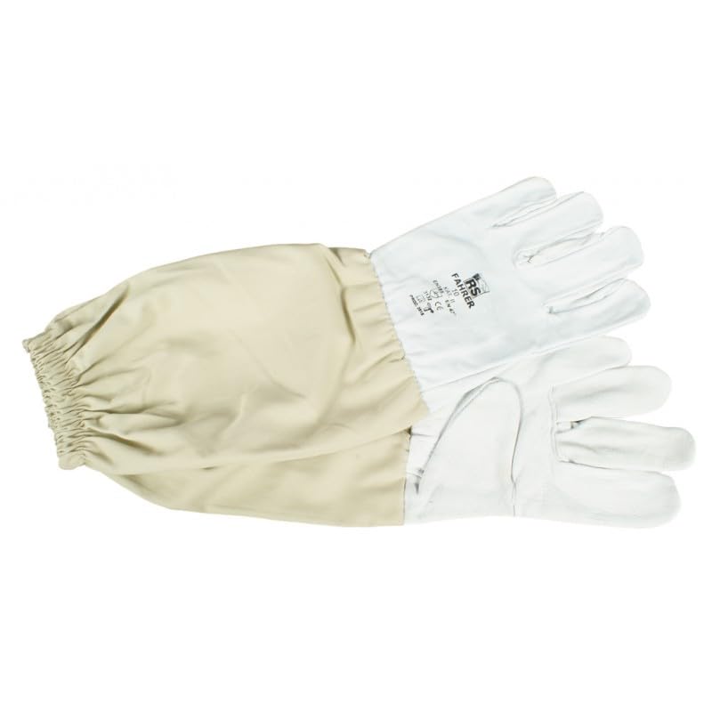 LYSON Imkerhandschuhe Handschuhe Schutzhandschuhe Leder Imkereibedarf Stichfeste für Bienenschutzhandschuhe Bienen Imker Imkerei Zubehör Bienenzuch Gartenhandschuhe Größe M (8) - Image 6