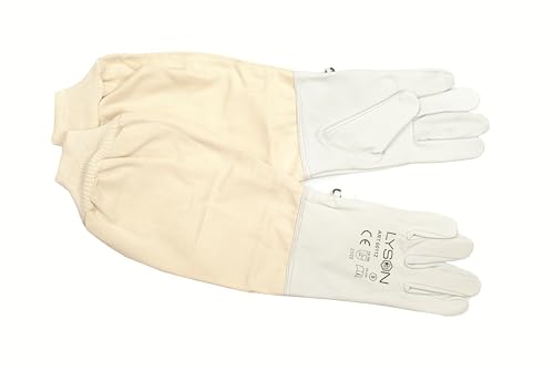 LYSON Imkerhandschuhe Handschuhe Schutzhandschuhe Leder Imkereibedarf Stichfeste für Bienenschutzhandschuhe Bienen Imker Imkerei Zubehör Bienenzuch Gartenhandschuhe Größe XL - Image 6