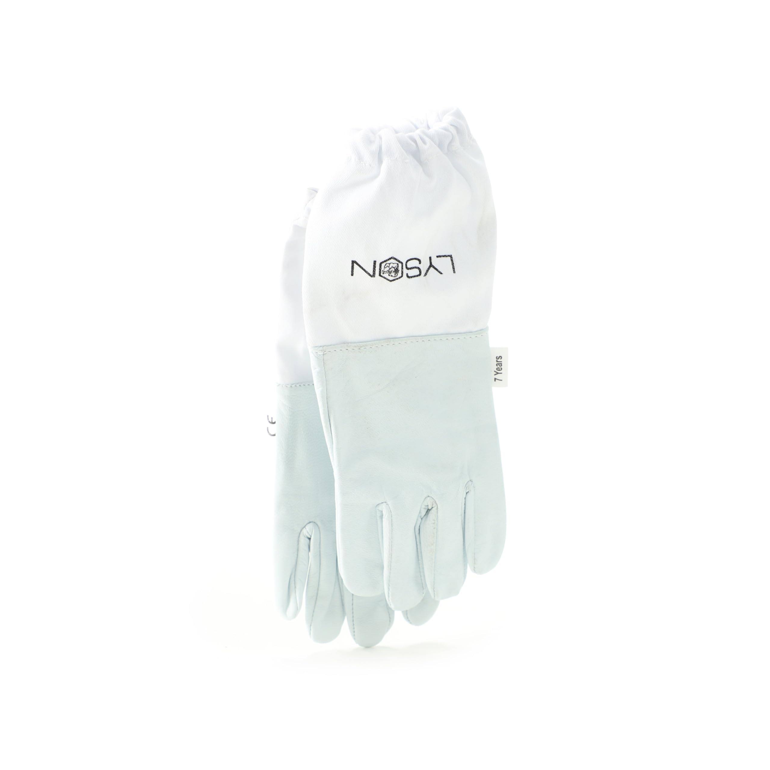LYSON Imkerhandschuhe für Kinder Handschuhe Imkerhandschuhe Leder Imkereibedarf Stichfeste Bienen Imker Imkerei Zubehör Gartenhandschuhe Größe 12 - Image 5