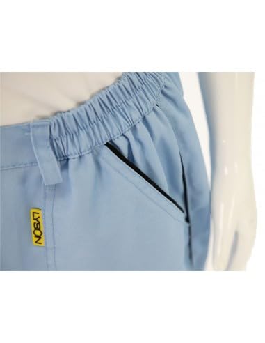 LYSON Imkerhose Hose für Imker Arbeit mit Bienen Imkeri Schutzhose Arbeitshose Bienenzuchthose Bienenzuchthosen Cargo Hose Schutzhose Streetwear Outdoor Blau Größe S - Image 7