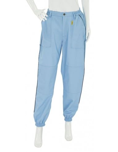 LYSON Imkerhose Hose für Imker Arbeit mit Bienen Imkeri Schutzhose Arbeitshose Bienenzuchthose Bienenzuchthosen Cargo Hose Schutzhose Streetwear Outdoor Blau Größe S - Image 9