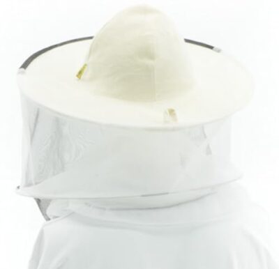 LYSON Imkerhut mit Schleier Leinen Moskitonetz Hut Unisex-Erwachsene Bienen Schleier Hut Professionelle Bienenschutz Bienenanzug mit Reißverschluss Bee Keepers - Image 4