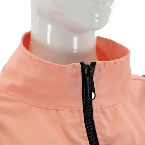 LYSON Imkerjacke mit Hut Imkerbluse Schutz vor Mücken und Insekten sportlicher Style – Imkerbekleidung Schutz vor Bienen Insekten Imkereibedarf Lachsfarbe Größe M - Image 10