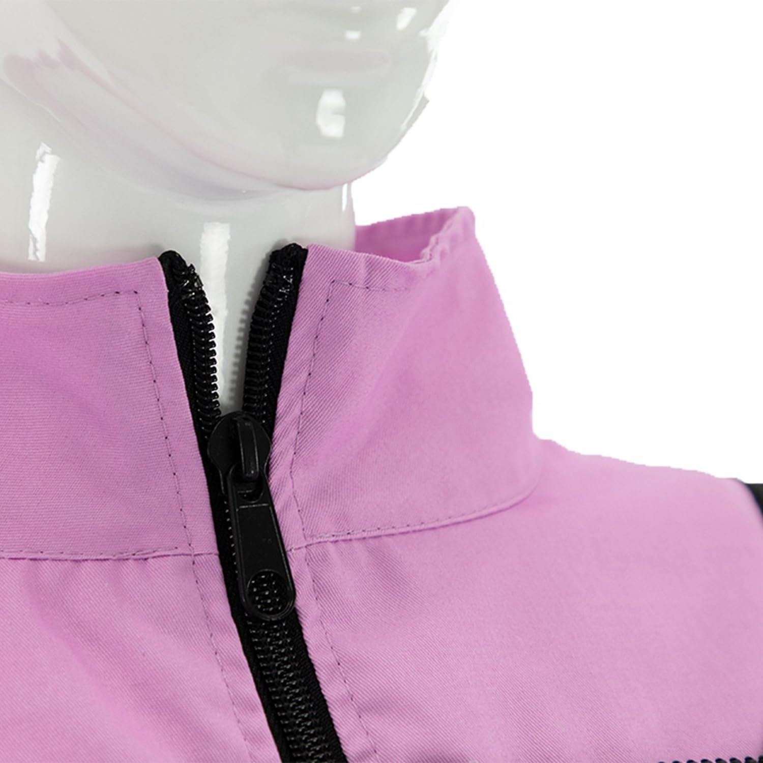 LYSON Imkerjacke mit Hut Imkerbluse Schutz vor Mücken und Insekten sportlicher Style – Imkerbekleidung Schutz vor Bienen Insekten Imkereibedarf Lila Größe XS - Image 8