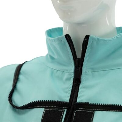 LYSON Imkerjacke mit Hut Imkerbluse Schutz vor Mücken und Insekten sportlicher Style – Imkerbekleidung Schutz vor Bienen Insekten Imkereibedarf Türkis Größe XS - Image 10