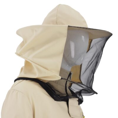 LYSON Imkerjacke mit abnehmbarem Hut, Imkerbluse mit Schleier, Schutzhemd für Imker Beekeeping Jacket Schutz gegen Bienen Insekten Imkerbekleidung Grösse M Imkereibedarf Imkerzubehör - Image 10