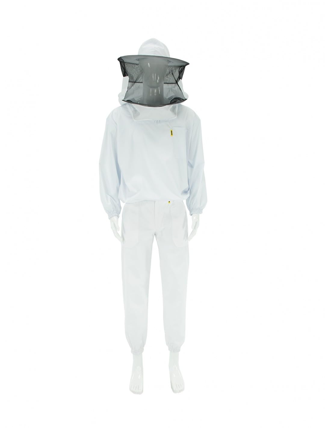 LYSON Imkerjacke mit abnehmbarer Mütze – Hemdstoff Sweatshirt mit abnehmbarer Hut Imkerbekleidung Schutz vor Bienen Imkerei ( S-XXXXL) - Image 2