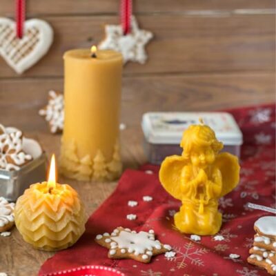 LYSON Kerzengießform Silikonform Bienenkorb - 7,5cm für Bienenwachskerzen Aromatherapie Kerzen 3D Giessform zur Kerzenherstellung Bienenwachskerzen gießen Geschenkidee wiederverwendbar - Image 9