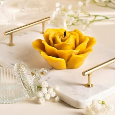 LYSON Kerzengießform Silikonform Die Scharlachrote Rose, Höhe: 5,5 cm für Bienenwachskerzen Giessform zur Kerzenherstellung Bienenwachskerzen gießen Geschenkidee wiederverwendbar - Image 10