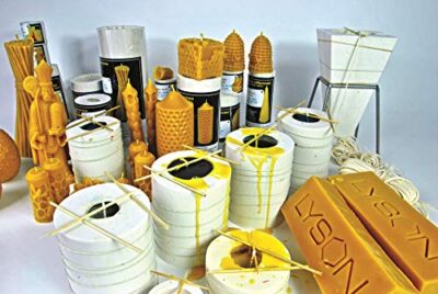 LYSON Kerzengießform Silikonform Die Walze mit Farnenblättern Bienenwachskerzen Aromatherapie Kerzen 3D Kerzenherstellung Bienenwachskerzen gießen Geschenkidee wiederverwendbar - Image 10