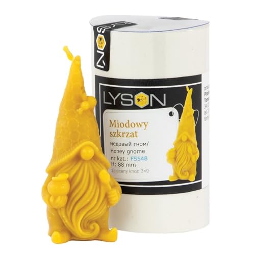 LYSON Kerzengießform Silikonform Honigzwerg Höhe 8,8 cm Silikon Kerzenform für Sojawachs Bienenwachs Gips Seifer Aromatherapie Kerzenherstellung Bienenwachskerzen Geschenkidee - Image 7
