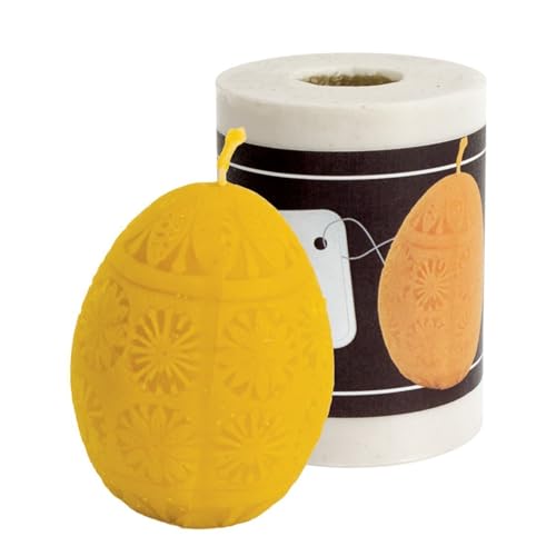 LYSON Kerzengießform Silikonform Osterei Höhe 5,5 cm Silikon Kerzenform für Sojawachs Bienenwachs Gips Seifer Aromatherapie Kerzenherstellung Bienenwachskerzen Geschenkidee - Image 7