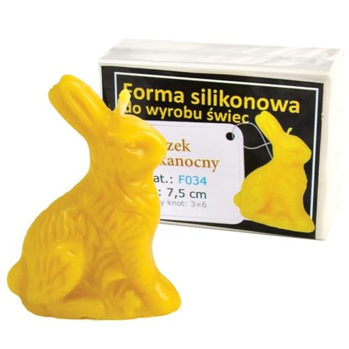 LYSON Kerzengießform Silikonform Osterhäschen Höhe 7,5 cm Silikon Kerzenform für Sojawachs Bienenwachs Gips Seifer Aromatherapie Kerzenherstellung Bienenwachskerzen Geschenkidee - Image 7