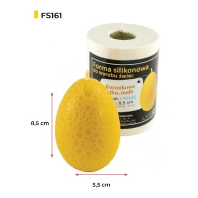 LYSON Kerzengießform Silikonform Set Ostern Lamm Hoch 7 cm Osterei mit Blumen- Hoch: 8,5 cm, Hase Hoch: 7,5 cm Kerzenform Osterdekoration Kerzengießform Bienenwachs Kerzenherstellung - Image 10