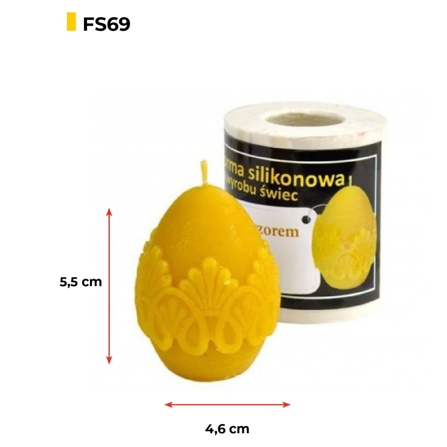 LYSON Kerzengießform Silikonform Silikon Kerzenform für Sojawachs Bienenwachs Gips Seifer Aromatherapie Kerzenherstellung Bienenwachskerzen Geschenkidee - Image 2