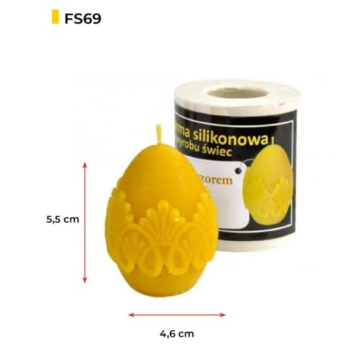 LYSON Kerzengießform Silikonform Silikon Kerzenform für Sojawachs Bienenwachs Gips Seifer Aromatherapie Kerzenherstellung Bienenwachskerzen Geschenkidee - Image 4