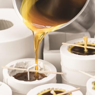 LYSON Kerzengießform Silikonform Walze Höhe 15,8 cm Silikon Kerzenform für Sojawachs Bienenwachs Gips Seifer Aromatherapie Kerzenherstellung Bienenwachskerzen Geschenkidee - Image 10