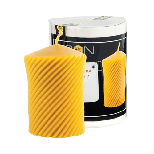 LYSON Kerzengießform Silikonform Walze Spiralkerze 9cm für Bienenenwachskerzen Giessform zur Kerzenherstellung Bienenwachskerzen gießen Geschenkidee - Image 3