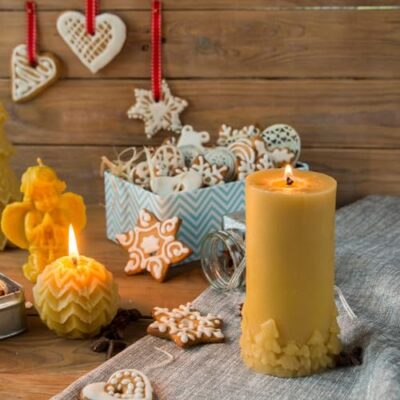 LYSON Kerzengießform Silikonform Zapfen Höhe 8 cm Silikon Kerzenform für Sojawachs Bienenwachs Gips Seifer Aromatherapie Kerzenherstellung Bienenwachskerzen Geschenkidee - Image 10