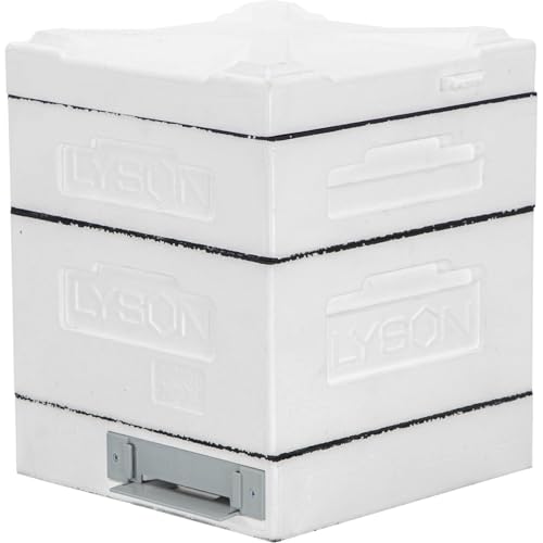 LYSON Mini Bienenstock Bienenbeute Dadant CLASSIC für Modulrahmen, Höhe 145 mm, unlackiert - Image 9
