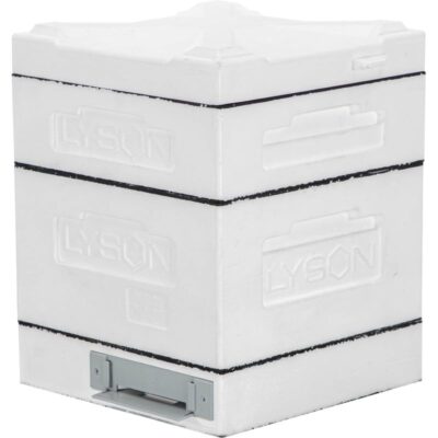 LYSON Mini Bienenstock Bienenbeute Dadant CLASSIC für Modulrahmen, Höhe 160 mm, unlackiert - Image 7